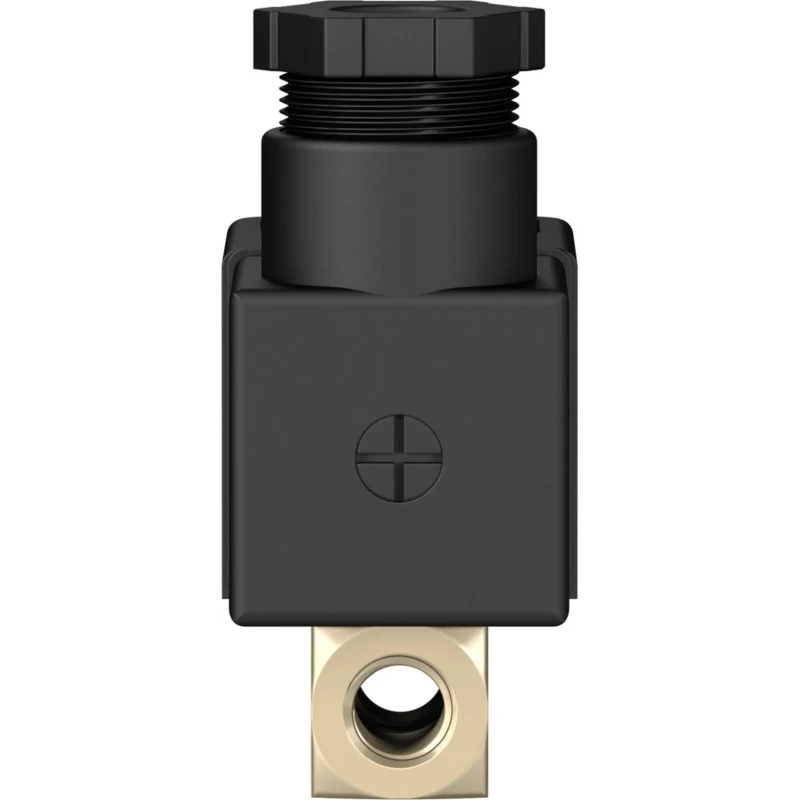 Festo Pneumatic Solenoid Valve 1 Solenoid Closed 2/2 Electric G 1/8 Brass Body 24V dc VZWD-L-M22C-M-G18-10-V-1P4-50