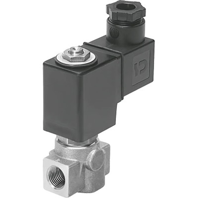 Festo Pneumatic Solenoid Valve 2/2 Closed Monostable Electric G VZWD Series 24V VZWD-L-M22C-M-G14-40-V-1P4-8