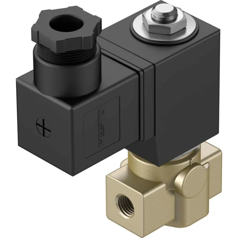 Festo Pneumatic Solenoid Valve 2/2 Closed Monostable Electric G VZWD Series 24V VZWD-L-M22C-M-G14-40-V-1P4-8