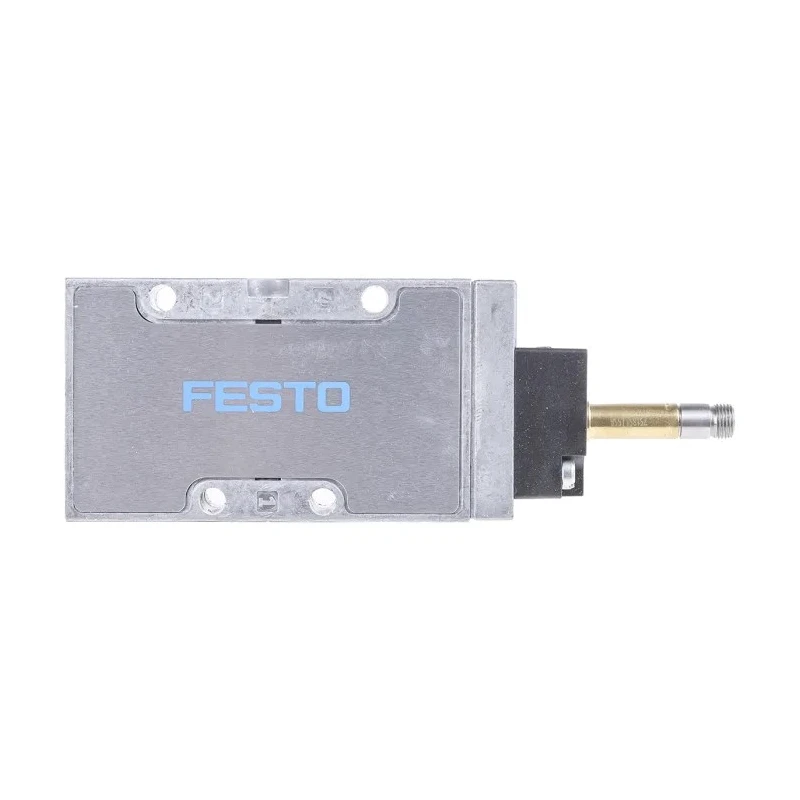 Festo Pneumatic Solenoid Valve 5/2 Way Monostable Electric G Threaded 1/4 in Port Size 10 bar Maximum Pressure MFH-5-1/4-B