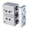 Festo Pneumatic Guided Cylinder 32mm Bore Double Acting Through Hole Mount 10 bar DFM-32-30-P-A-KF