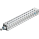 Festo Pneumatic Piston Rod Cylinder 63mm Bore, 400mm Stroke, Double Acting, Wrought Aluminium Alloy Body DSBC-63-400-PPSA-N3
