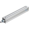 Festo Pneumatic Piston Rod Cylinder 63mm Bore, 400mm Stroke, Double Acting, Wrought Aluminium Alloy Body DSBC-63-400-PPSA-N3