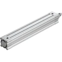 Festo Pneumatic Piston Rod Cylinder 63mm Bore, 400mm Stroke, Double Acting, Wrought Aluminium Alloy Body DSBC-63-400-PPSA-N3
