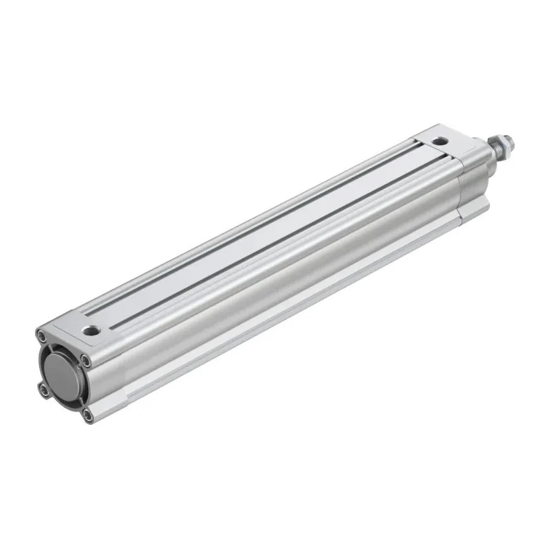 Festo Pneumatic Piston Rod Cylinder 63mm Bore, 400mm Stroke, Double Acting, Wrought Aluminium Alloy Body DSBC-63-400-PPSA-N3