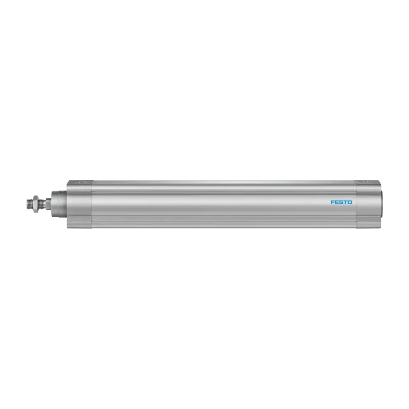 Festo Pneumatic Piston Rod Cylinder 63mm Bore, 400mm Stroke, Double Acting, Wrought Aluminium Alloy Body DSBC-63-400-PPSA-N3