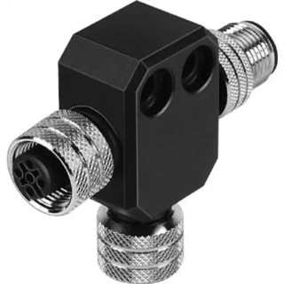Festo Fieldbus Connection to Valve and Valve/Sensor Terminals Connector Assembly 10V-30V M12 Thread FB-TA-M12-5POL