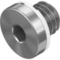 Festo Metric Galvanised Steel Blanking Plug Threaded M5 Hex Head 6.3mm Length B-M5-B