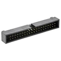 Molex C-Grid Series Straight Through Hole PCB Header, 40 Contact, 2.54 mm Pitch, 2 Row, Shrouded 70246-4004
