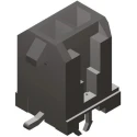 Molex Micro-Fit 3.0 Series Straight Surface PCB Header, 2 Contact, 3 mm Pitch, 2 Row, Shrouded 43045-0219