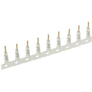 Molex 43031 Series Male Crimp Terminal, 8.5A Current, 24 AWG Min to 20 AWG Max Wire Size 43031-0002