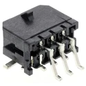Molex Micro-Fit 3.0 Series Right Angle Surface PCB Header 6 Contact 3 mm Pitch 2 Row Shrouded 43045-0609