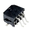 Molex 43045 Series Right Angle Surface PCB Header 6 Contact, 3 mm Pitch, 2 Row, Shrouded 43045-0610