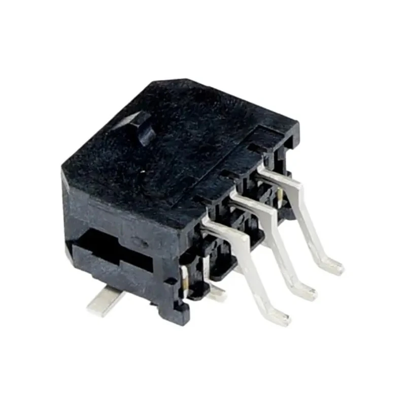 Molex 43045 Series Right Angle Surface PCB Header, 6 Contacts, 3 mm Pitch, 2 Row, Shrouded, 600V, 8.5A Current 43045-0610