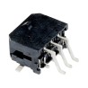 Molex 43045 Series Right Angle Surface PCB Header, 6 Contacts, 3 mm Pitch, 2 Row, Shrouded, 600V, 8.5A Current 43045-0610