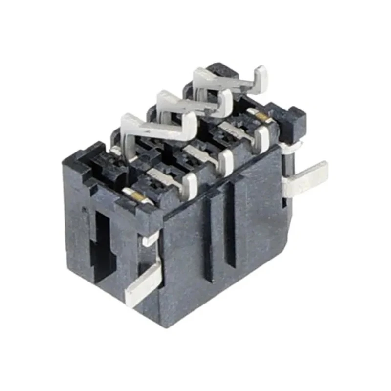 Molex 43045 Series Right Angle Surface PCB Header, 6 Contacts, 3 mm Pitch, 2 Row, Shrouded, 600V, 8.5A Current 43045-0610