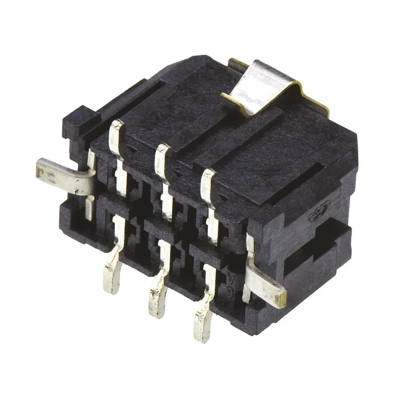 Molex Micro-Fit 3.0 Series Straight Surface PCB Header 6 Contacts 3 mm Pitch 2 Row Shrouded 43045-0618