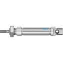 Festo Aluminium Body Double Acting Pneumatic Cylinder 16mm Bore, 30mm Stroke, Through Hole Mount, Elastomer DSNU-16-30-P-A