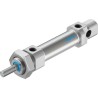 Festo 30 mm Bore Pneumatic Cylinder, Double Acting, Aluminium Body, 30 mm Stroke, Through Hole Mount DSNU-20-30-P-A