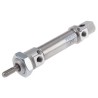 Festo 20 mm Bore, 35 mm Stroke Aluminium Double Acting Pneumatic Cylinder DSNU-20-35-P-A