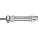 Festo 30 mm Bore Pneumatic Cylinder, Double Acting, Aluminium Body, 30 mm Stroke, Through Hole Mount DSNU-20-30-P-A