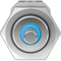 Festo 30 mm Bore Pneumatic Cylinder, Double Acting, Aluminium Body, 30 mm Stroke, Through Hole Mount DSNU-20-30-P-A