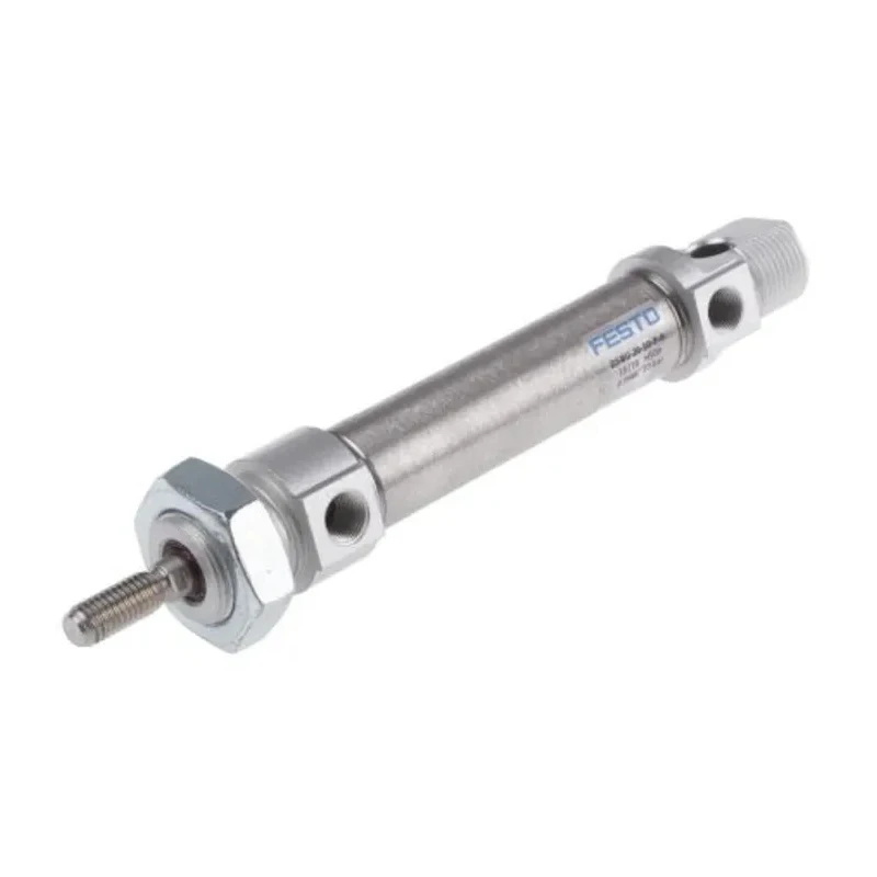 Festo Pneumatic Cylinder DSNU Series Double Acting 20 mm Bore 60 mm Stroke Aluminium Body DSNU-20-60-PPV-A