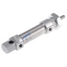 Festo 30 mm Pneumatic Cylinder, Double Acting, Through Hole Mount, Aluminium Body, 162 mm Length, 30 mm DSNU-20-30-PPS-A