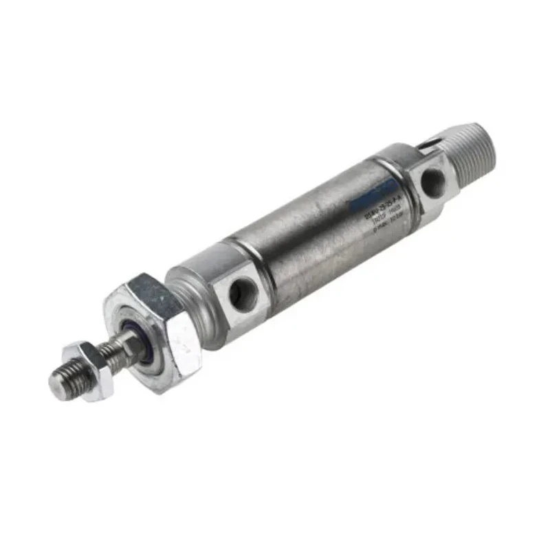 Festo 25 mm Bore, 30 mm Stroke Aluminium Body Double Acting Pneumatic Cylinder DSNU-25-30-P-A