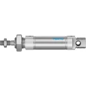 Festo 25 mm Bore, 30 mm Stroke Aluminium Body Double Acting Pneumatic Cylinder DSNU-25-30-P-A
