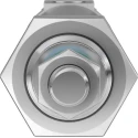 Festo 25 mm Bore, 30 mm Stroke Aluminium Body Double Acting Pneumatic Cylinder DSNU-25-30-P-A
