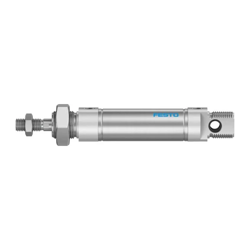 Festo Pneumatic Cylinder Double Acting 25 mm Piston Diameter, 35 mm Stroke, Aluminium Body DSNU-25-35-P-A