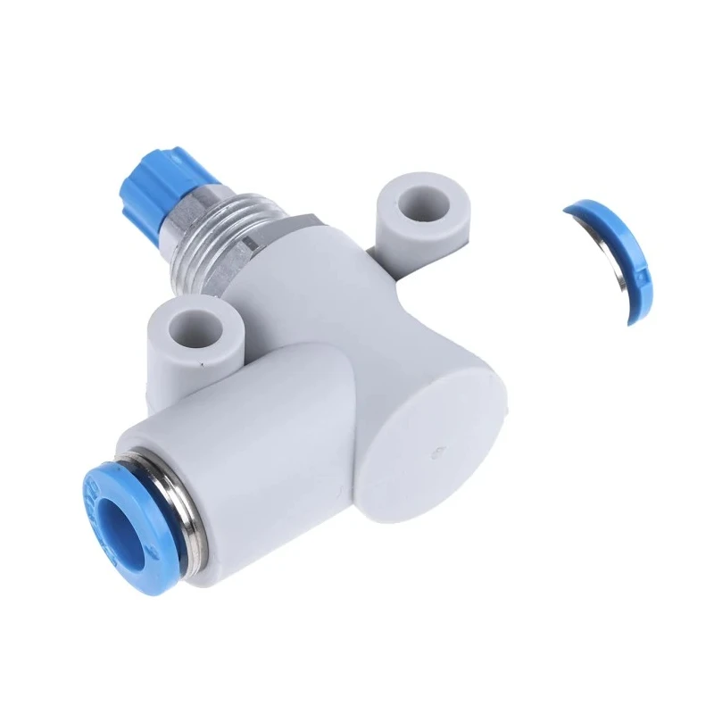 Festo GR Series In-Line Installation Flow Valve, Inlet Female, Outlet Female Tube, Maximum Pressure 15 bar, Model GR-QS-6