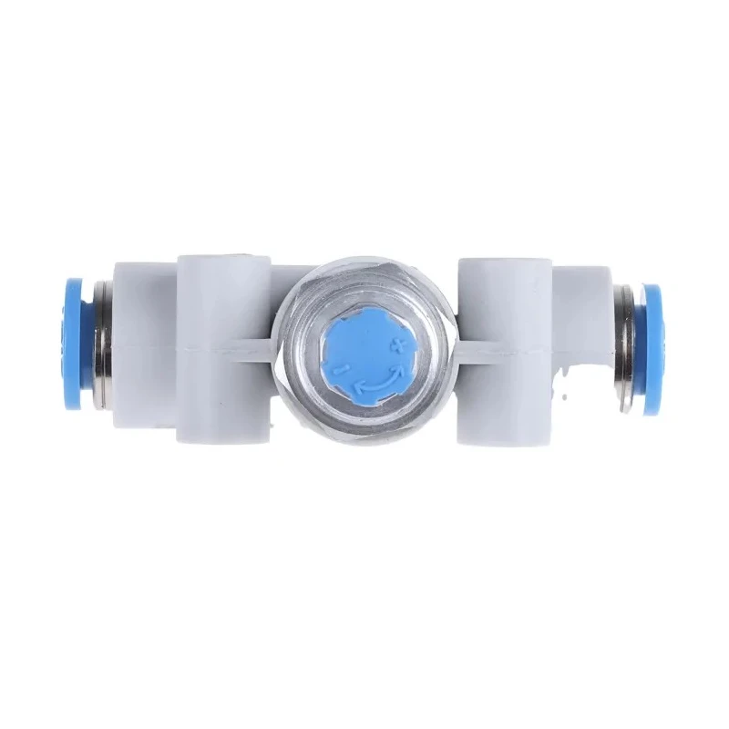 Festo GR Series In-Line Installation Flow Valve, Inlet Female, Outlet Female Tube, Maximum Pressure 15 bar, Model GR-QS-6