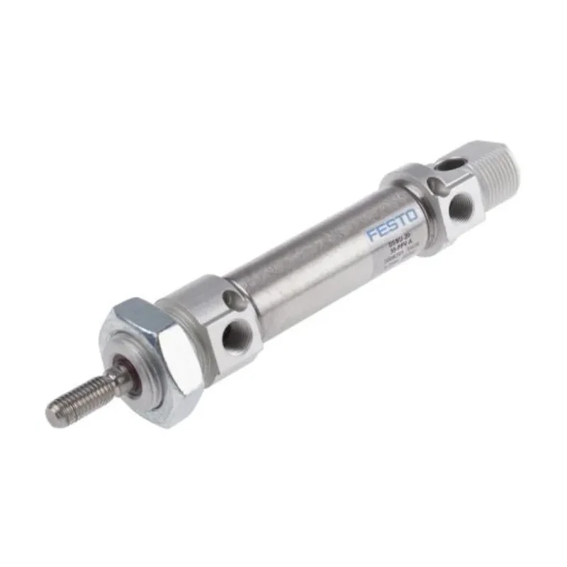 Festo Pneumatic Cylinder DSNU Series 35 mm Stroke, Through Hole Mount, Double Acting, Air Cushion DSNU-20-35-PPS-A