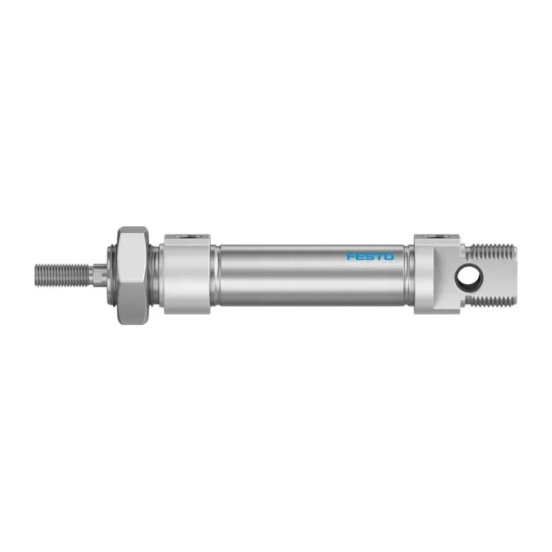 Festo Pneumatic Cylinder DSNU Series 35 mm Stroke, Through Hole Mount, Double Acting, Air Cushion DSNU-20-35-PPS-A
