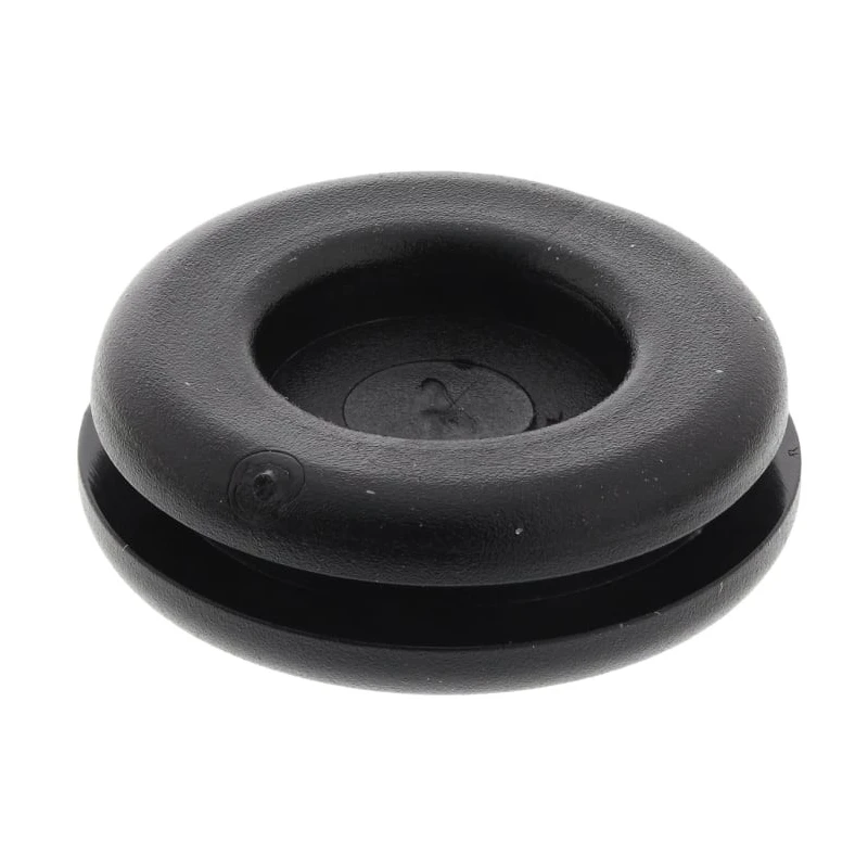 SES Sterling DG Black Polyvinyl Chloride 18 mm Cable Grommet for 11 mm Cable Diameter 01330352010