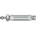 Festo 35 mm Pneumatic Cylinder Double Acting Aluminium Body Through Hole Mount DSNU-25-35-PPV-A