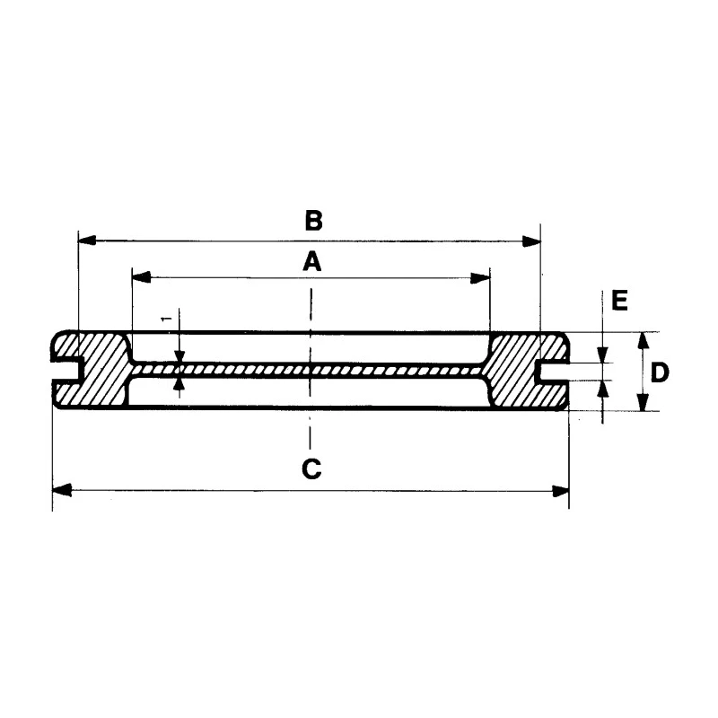 SES Sterling DG Black Polyvinyl Chloride 18 mm Cable Grommet for 11 mm Cable Diameter 01330352010