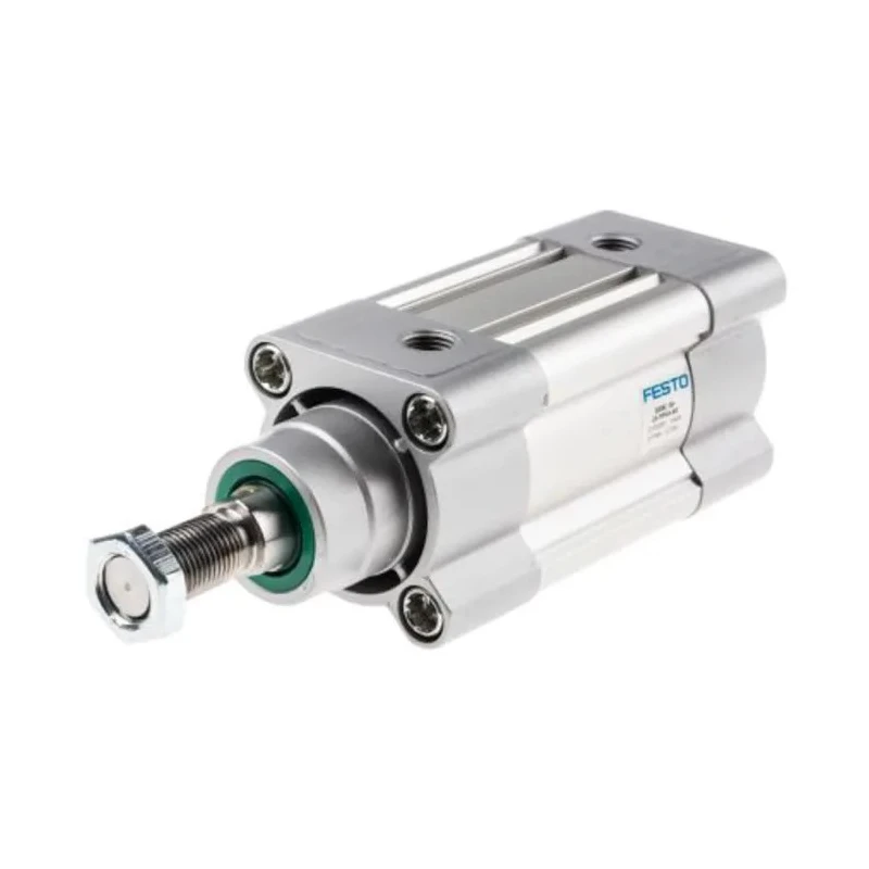 Festo Pneumatic Piston Rod Cylinder 50mm Bore, 30mm Stroke, Aluminium Body, Double Acting DSBC-50-30-PPVA-N3
