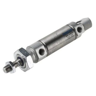 Festo 25 mm Bore, 30 mm Stroke Double Acting Pneumatic Cylinder Aluminium Body DSNU-25-30-PPV-A
