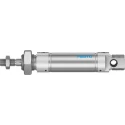 Festo 25 mm Bore, 30 mm Stroke Double Acting Pneumatic Cylinder Aluminium Body DSNU-25-30-PPV-A