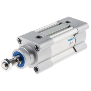 Festo Pneumatic Piston Rod Cylinder Double Acting Aluminium Body 40mm Bore 30mm Stroke DSBC Series DSBC-40-30-PPVA-N3