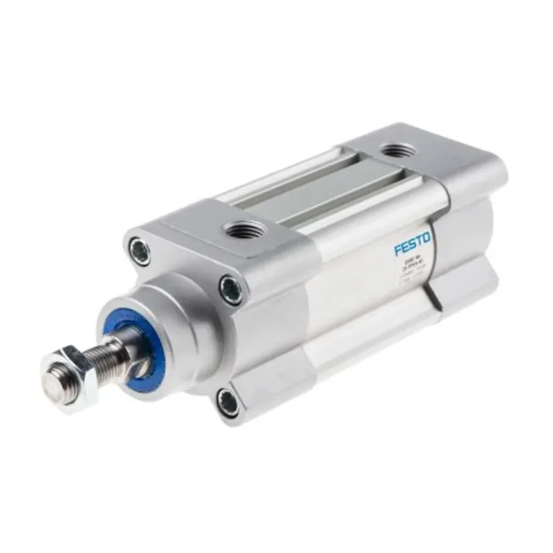 Festo Pneumatic Piston Rod Cylinder Double Acting Aluminium Body 40mm Bore 30mm Stroke DSBC Series DSBC-40-30-PPVA-N3