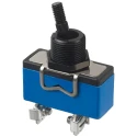 APEM Toggle Switch Panel Mount On-Off-On DPDT 10A 400V AC Screw Terminal Brass Actuator 647H/GX2330