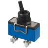 APEM Toggle Switch Panel Mount On-Off-On DPDT 10A 400V AC Screw Terminal Brass Actuator 647H/GX2330