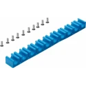 Festo 9 Tubes Tube Clip for Tube Diameter 6 mm OD, Operating Temperature -30 °C to 80 °C KK-4
