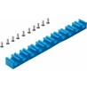 Festo 9 Tubes Tube Clip for Tube Diameter 6 mm OD, Operating Temperature -30 °C to 80 °C KK-4