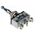 APEM Panel Mount Toggle Switch On-Off-On SPDT Screw Terminal 15A 250V AC 639H/X2330