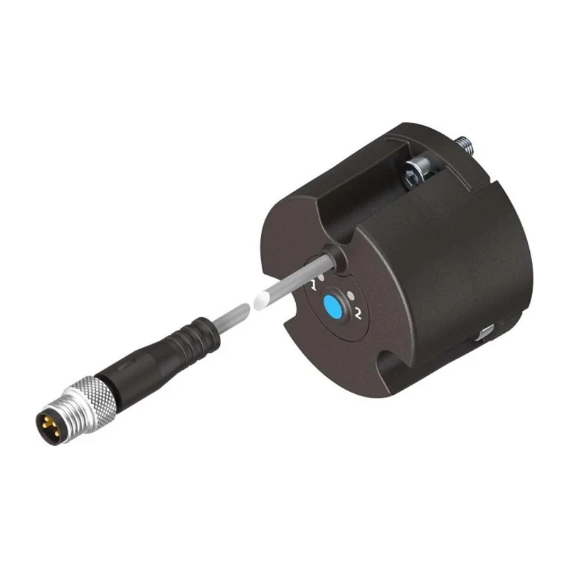 Festo Cable with Plug Pneumatic Sensor IP68 IP65 30V DC NPN 2 Switching Output SRBS-Q12-12-E270-EP-1-S-M8